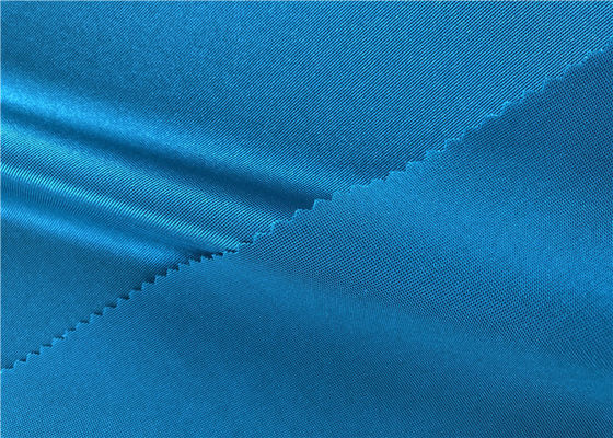 Plain Dyed 87 Nylon 13 Spandex Fabric Anti Crease For Bra