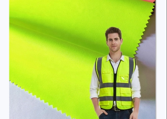 Police Uniform Reflective Vest Fluorescent Material Fabric Waterproof