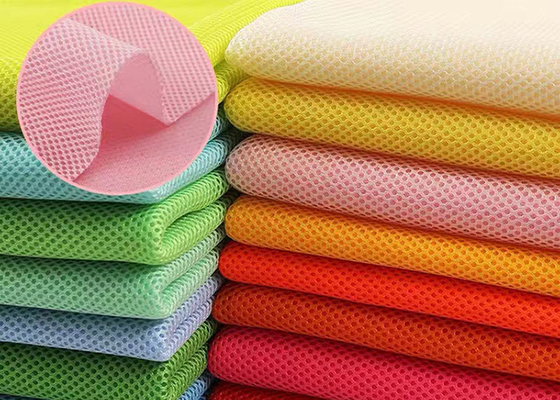 3D Spacer Sandwich Polyester Sports Mesh Fabric For Chair